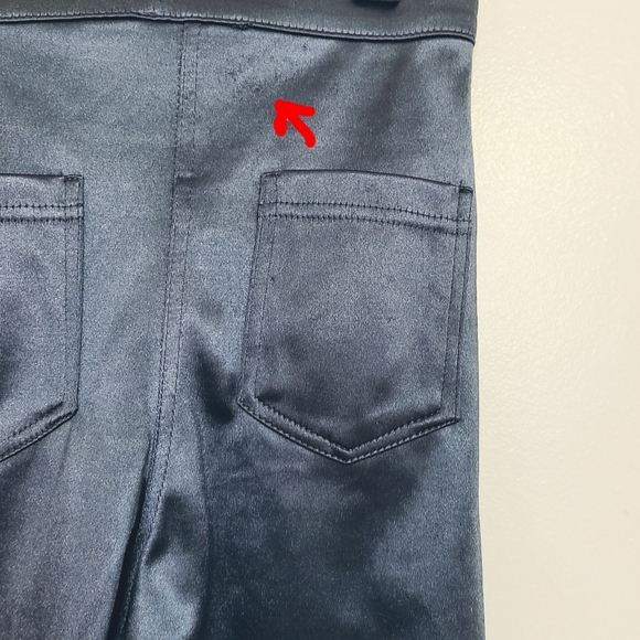 Top Shop Metalic Light Navy Tights - Picture 5 of 5